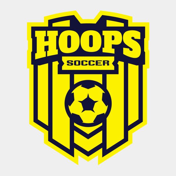 Hoops Soccer logo template Thumbnail