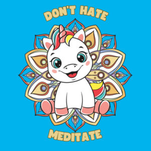 unicorn meditate Design