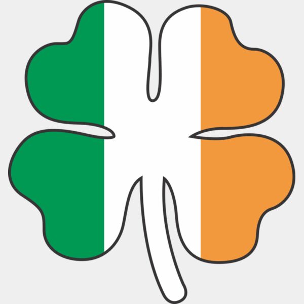 Tri Colour Shamrock - ART-1005 Thumbnail