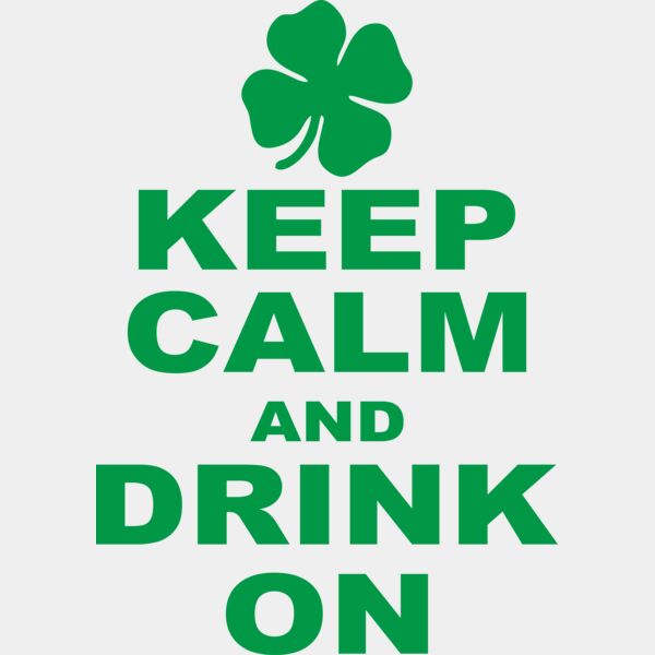 Keep Calm Drink On - ART1007 Thumbnail