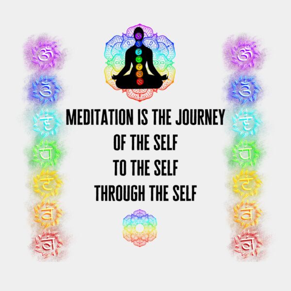 Meditation is the journey of the self to the self through the self Thumbnail