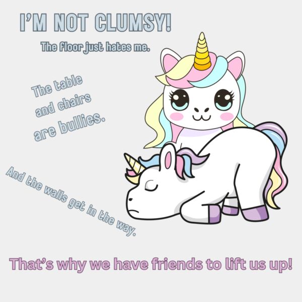 I m not clumsy  The floor just hates me Thumbnail