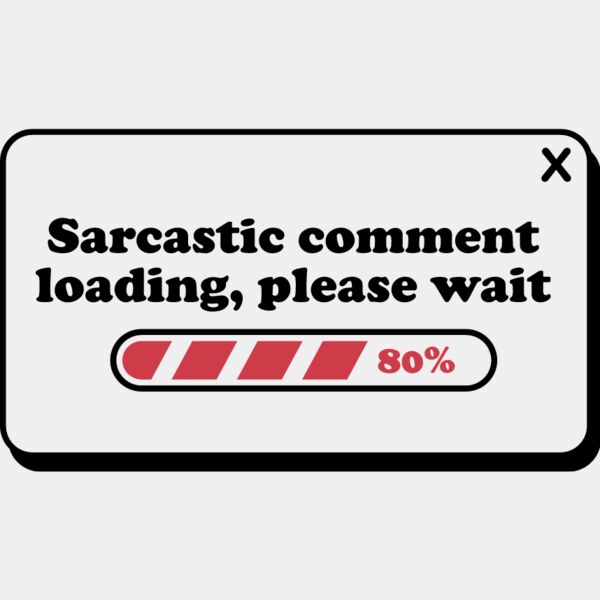 Sarcastic comment loading Thumbnail