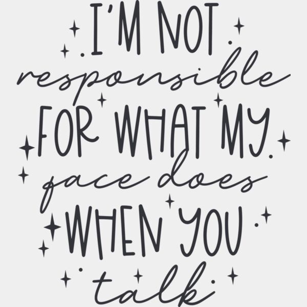 Im not responsible SVG Thumbnail