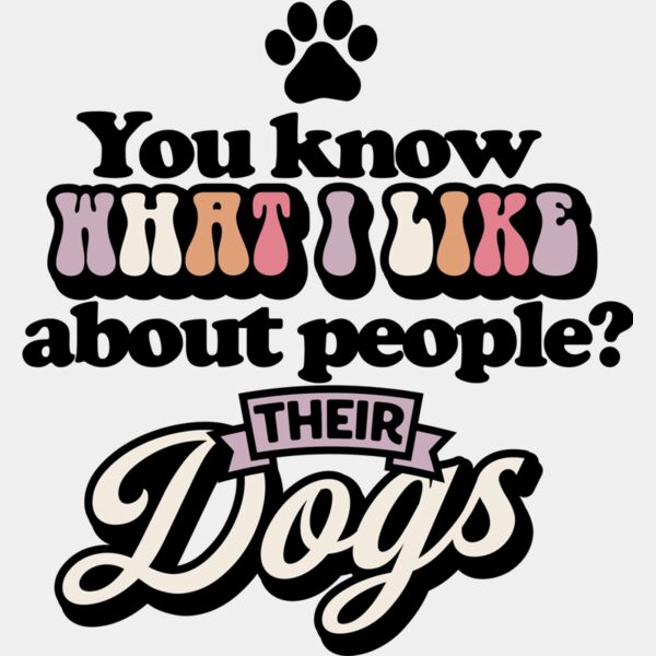 You know what I like about people SVG Thumbnail