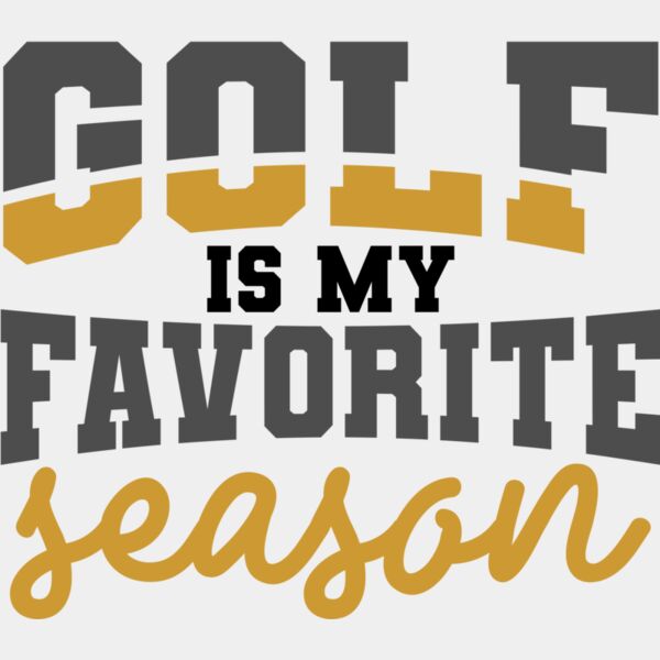golf is my favorite season Thumbnail