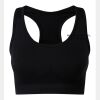 TriDri® seamless '3D fit' multi-sport sculpt solid colour bra Thumbnail