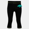 Women's TriDri® capri fitness leggings Thumbnail