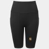 Women’s TriDri® ribbed seamless '3D Fit' cycle shorts Thumbnail